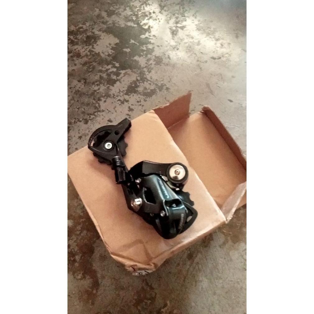 amenotejikara rd shimano acera 7/8/9 speed rear derailleur m390 sepeda lipat mtb roadbike dll origin