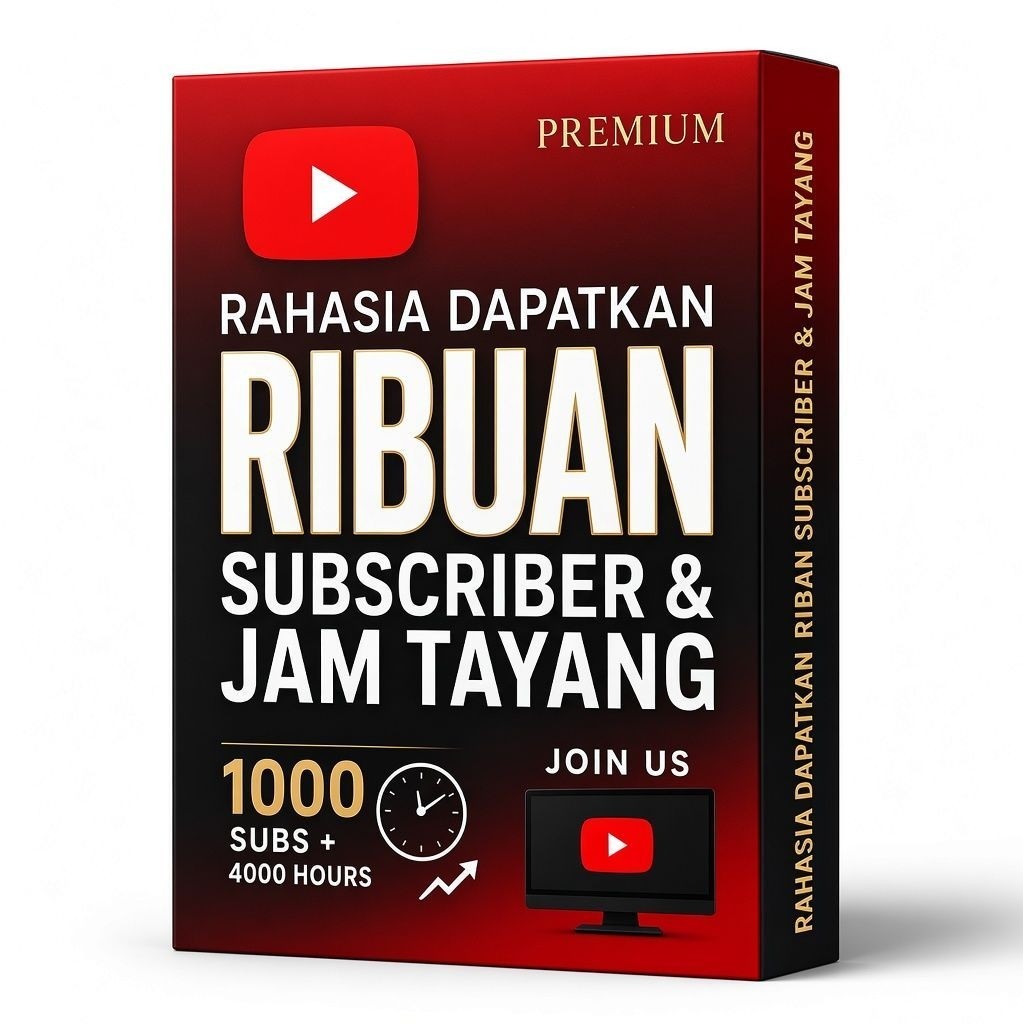 Teknik Mempercepat 1.000 Subscriber & 4.000 Jam Tayang Panduan Praktis Membangun Channel YouTube hin