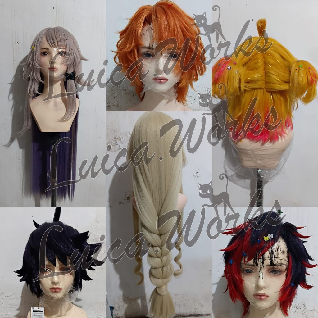 Wig Styling Crimp Commision Jasa Styling Wig Cosplay