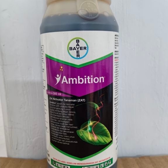 Original 100 % Ambition 500 ml - Zat Aktivator Tanaman Ambition 500ml