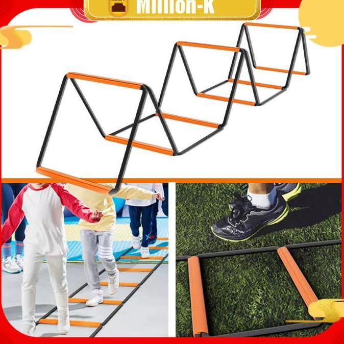 8 Bilah Agility Ladder / Speed Ladder / Tangga Ketangkasan / Alat Latihan Olahraga