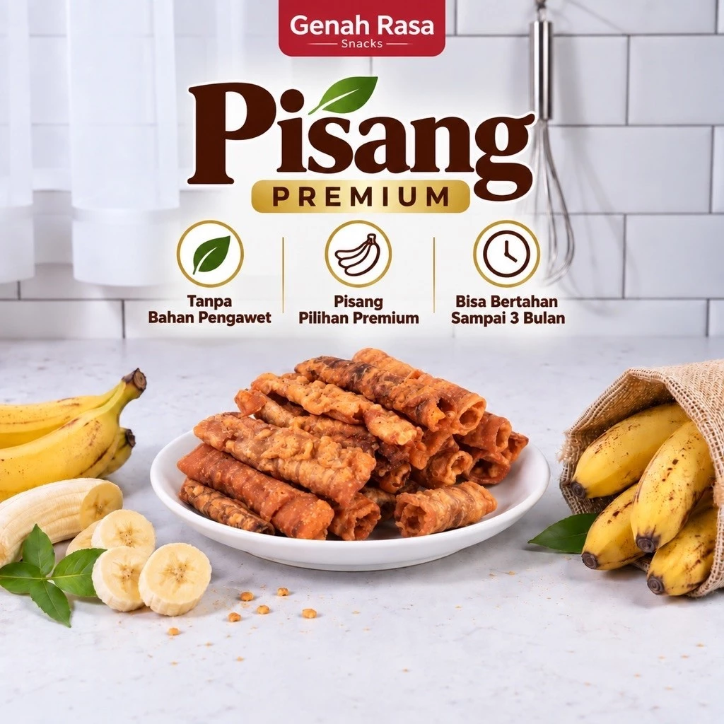 Pisang Sale Gulung Manis 250 g–1 kg — foto detail 3 dari 8