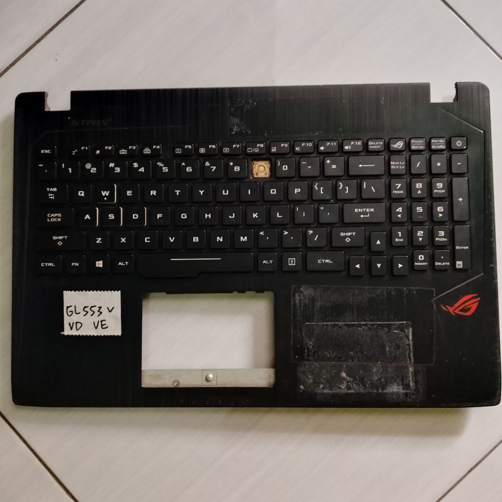 Palmrest Casing C Bagian Atas Motherboard Laptop Asus ROG STRIX GL553 GL553V GL553VD GL553VE | Shope