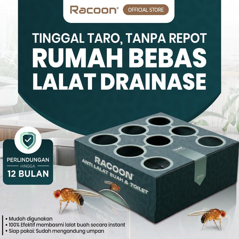 RACOON FLYGON RACUN UMPAN LALAT BUAH & LALAT KAMAR MANDI | 100% UANG KEMBALI