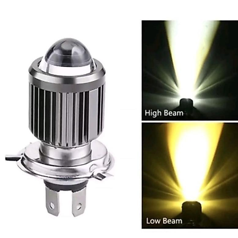 Tahan Lama LAMPU H4 || LAMPU MOBIL LED DEPAN UTAMA H4 LASER PUTIH KUNING TRUCK BUS