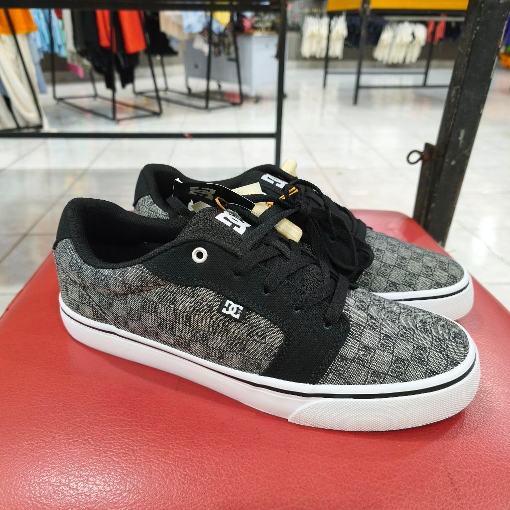 Sepatu DC Anvil TX SE Charcoal Grey Original