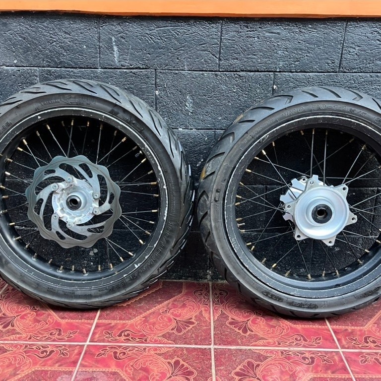 WHEELSET SUPERMOTO CRF