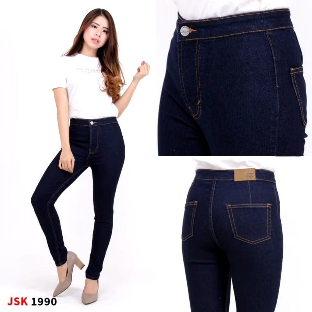 Celana Panjang Skinny Jeans Wanita Cewek JSK Jeans