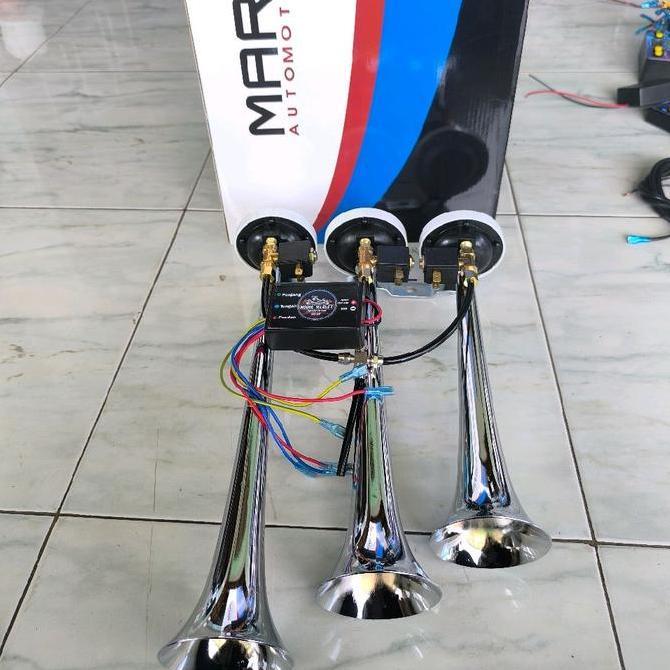 TERBARU Klakson Telolet 3 Corong Putus Putus ala Marco Italy