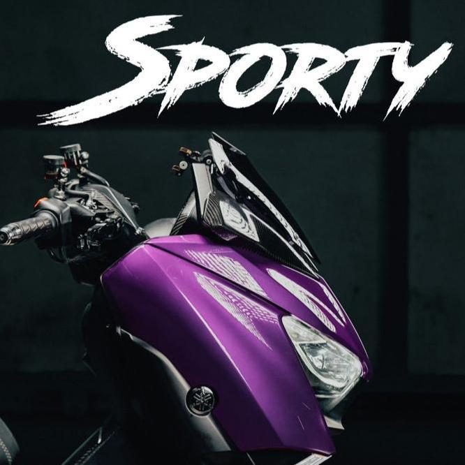 Windshield Sectbill Xmax Sporty Aksess Motor