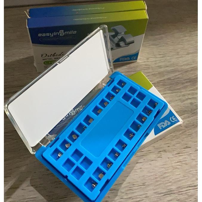 ( ORI ) DENTAL BEHEL METAL BRACKET ORTHODONTIC PREMIUM ROTH METAL BEHEL / BRACKET ORTODONTI PREMIUM