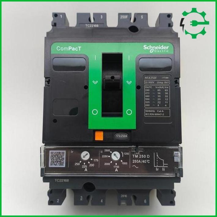 Mccb Breaker Nsx250F 3Pole 250A 36Ka  Breaker Nsx250F 175-250A 250A Hemat
