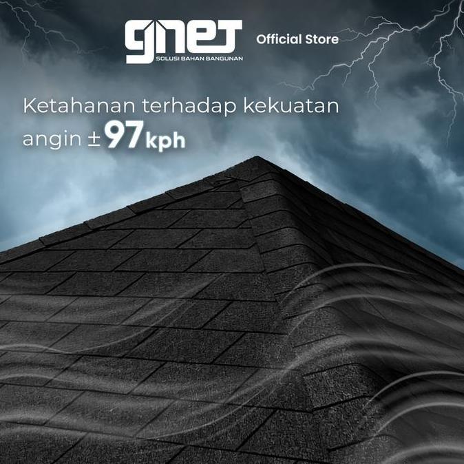 Fw5 Gnet Atap Shingles - Genteng Atap Bitumen Asphalt Premium