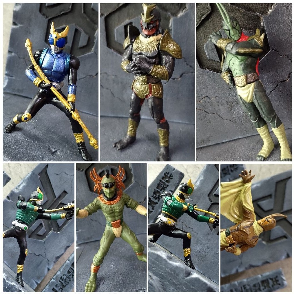 Hg Figure Kamen Rider Kuuga Series Original BANDAI