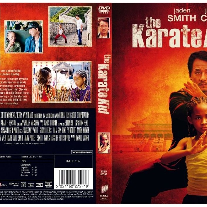 KASET DVD FILEM JACKIE CHAN KARATE KID