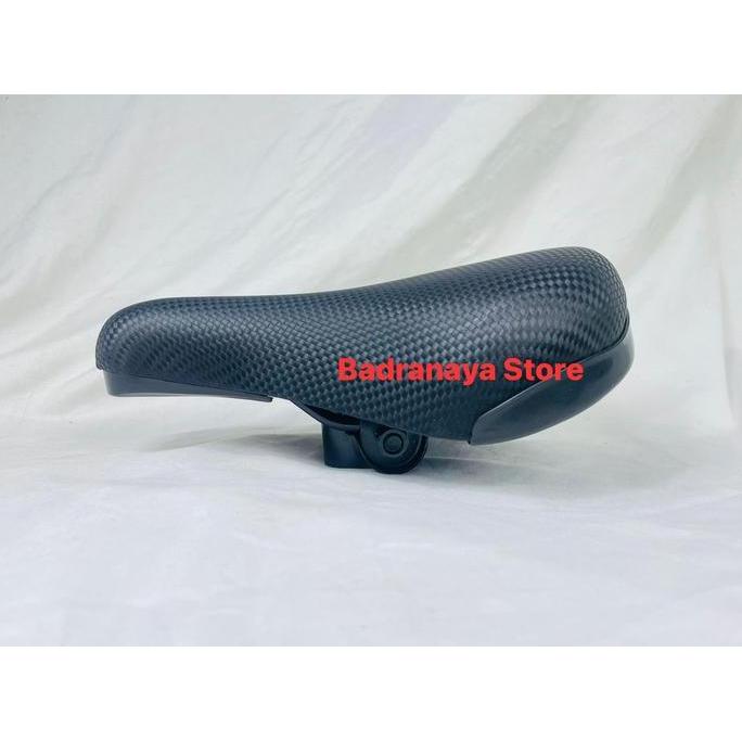 Downhill- Jok Sepeda Sadel Bmx Lipat Mtb 12, 16, 18, 20 Saddel Motif Carbon Pacific