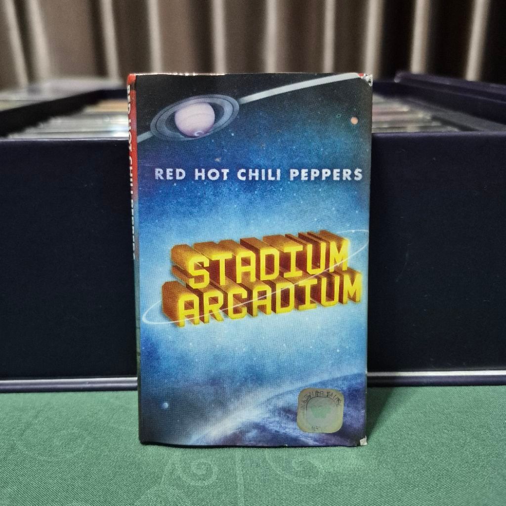 kaset pita red hot chili peppers rhcp - stadium arcadium