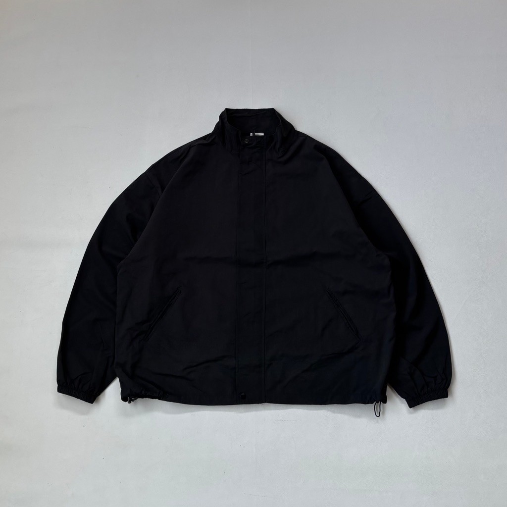 LAB Studio Black Blouson Nylon Jacket