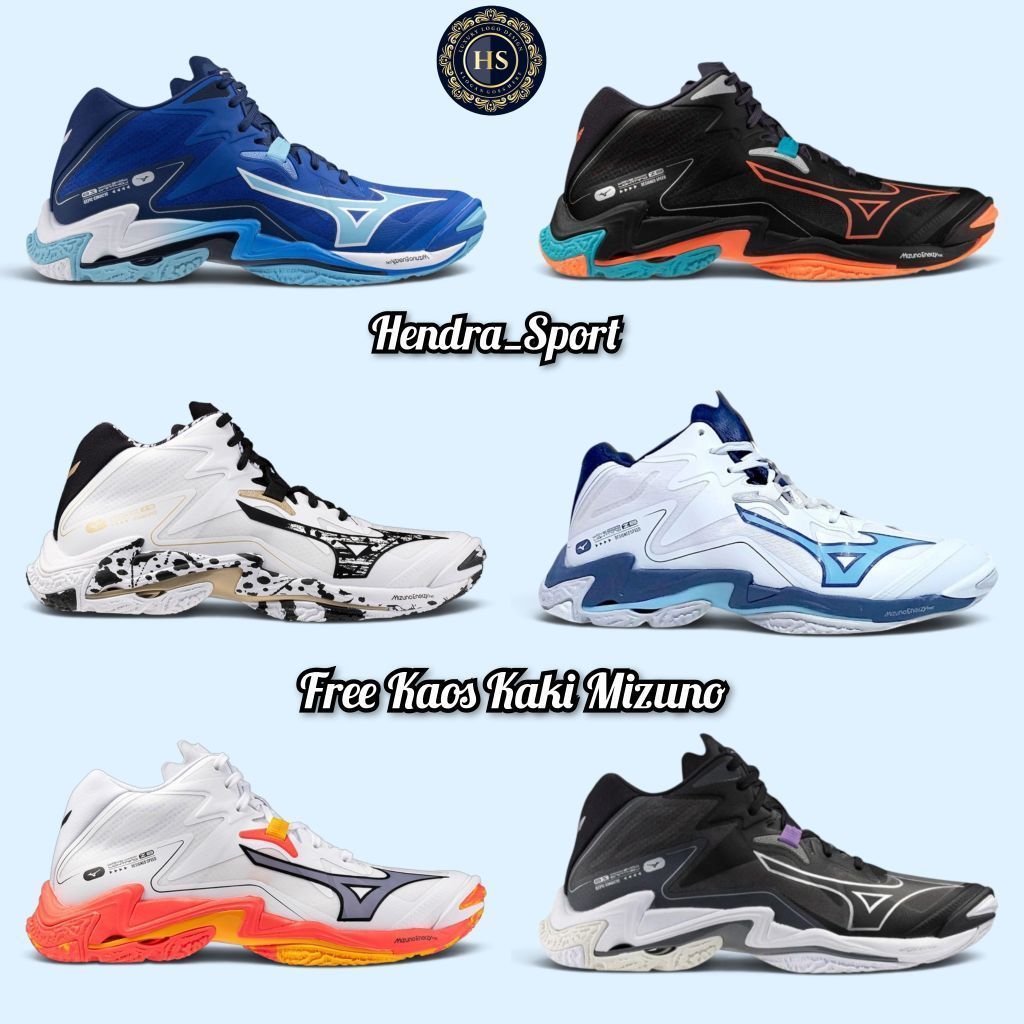 SEPATU VOLLY MIZUNO WAVE LIGHTNING Z8 MID GRADE ORI IMPOR SEPATU MIZUNO BADMINTON SEPATU VOLI MIZUNO