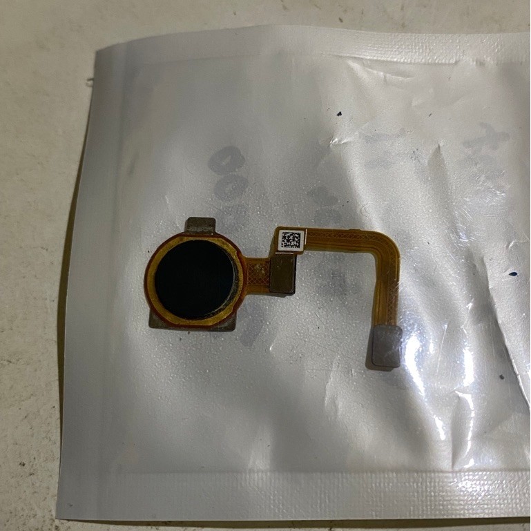 fingerprint realme 7i hijau second original cabutan