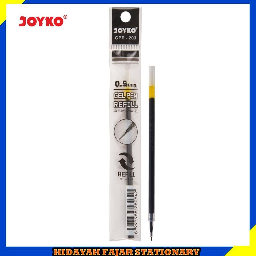 Atknesia - Isi Pulpen / Gel Pen Refil Joyko Lancip 203 Ready Stock