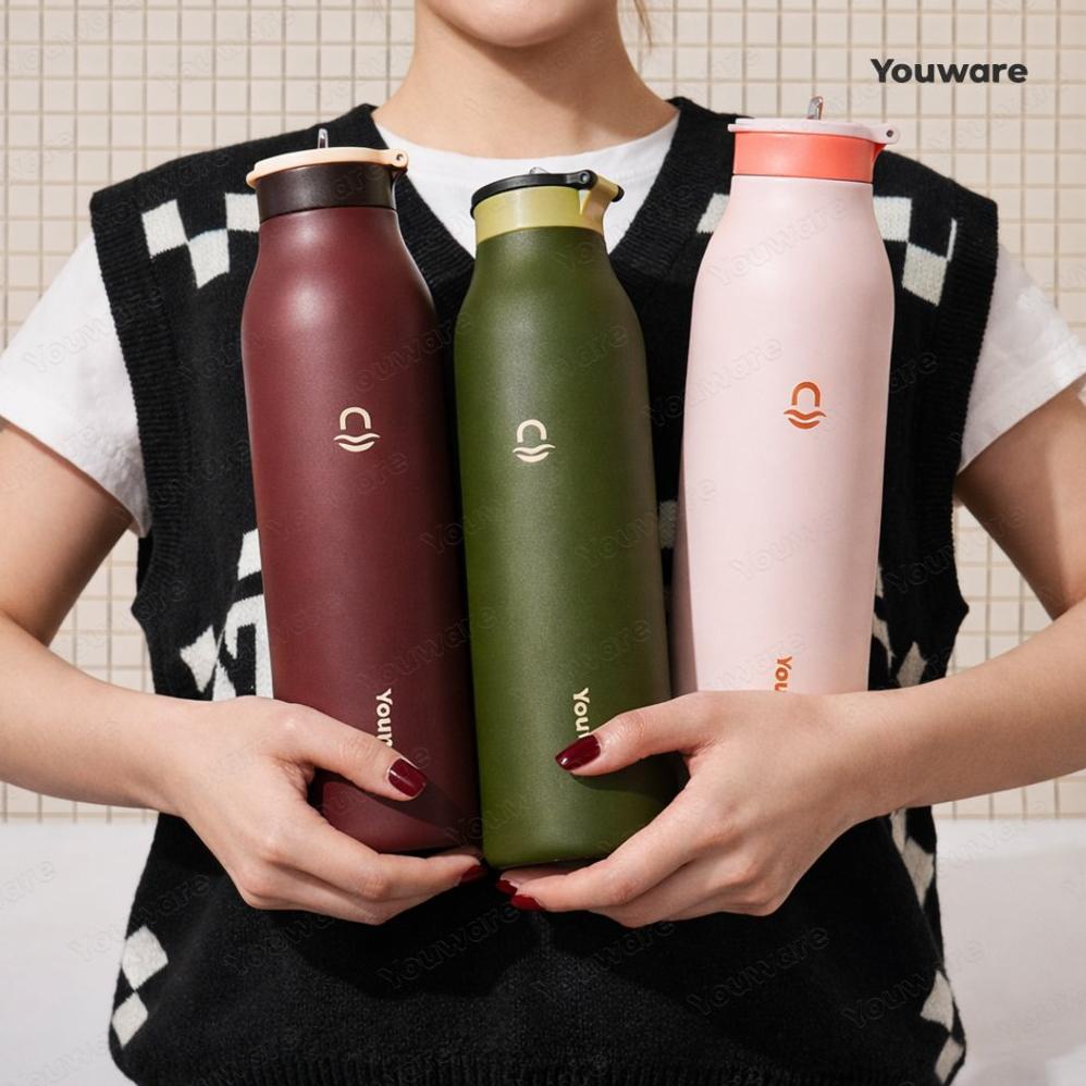 Youware - NEW ZELLO / MAISON Botol Minum Tumbler Stainless Steel 304 1 Liter Tahan Panas Dingin / Tu