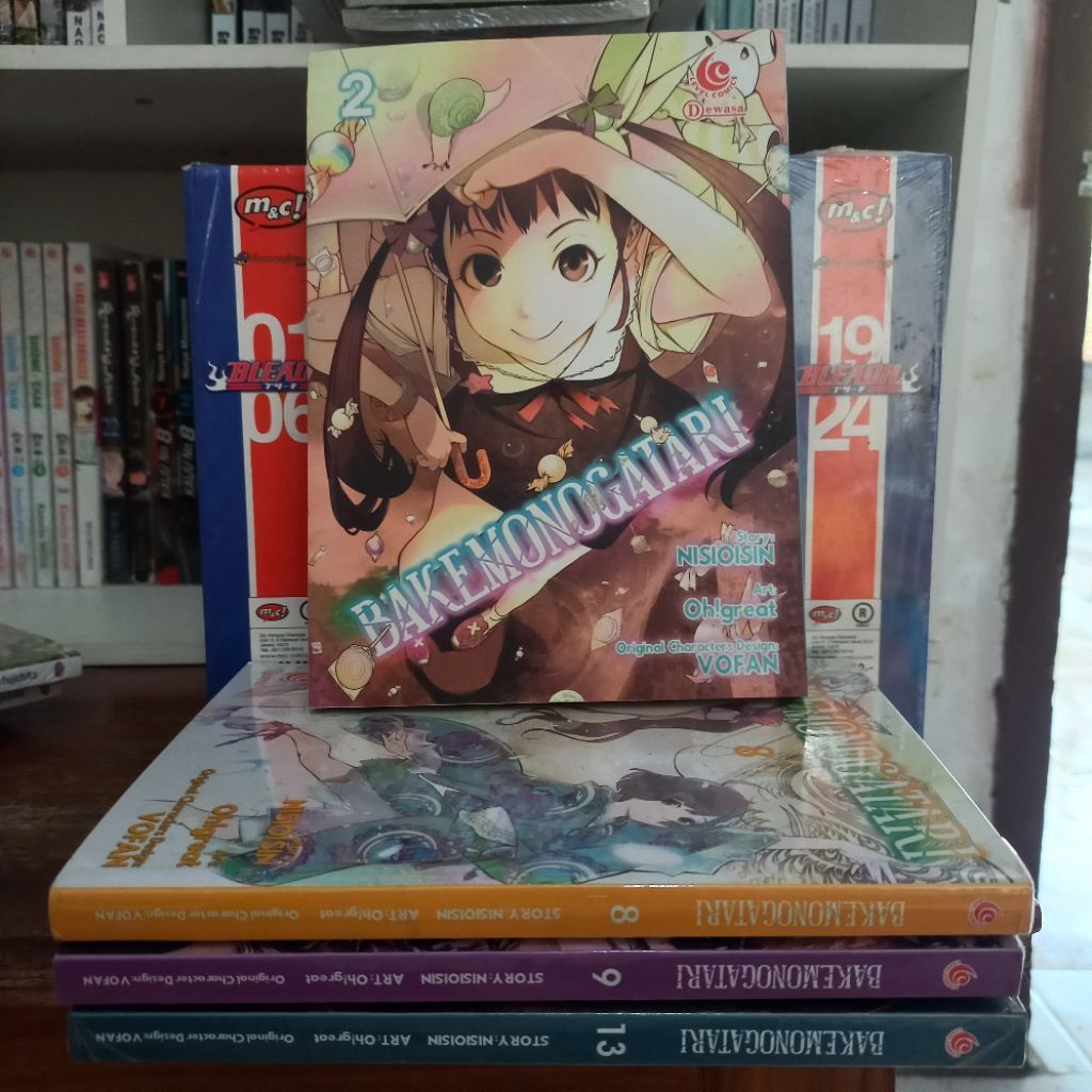 Komik Bakemonogatari Cabutan
