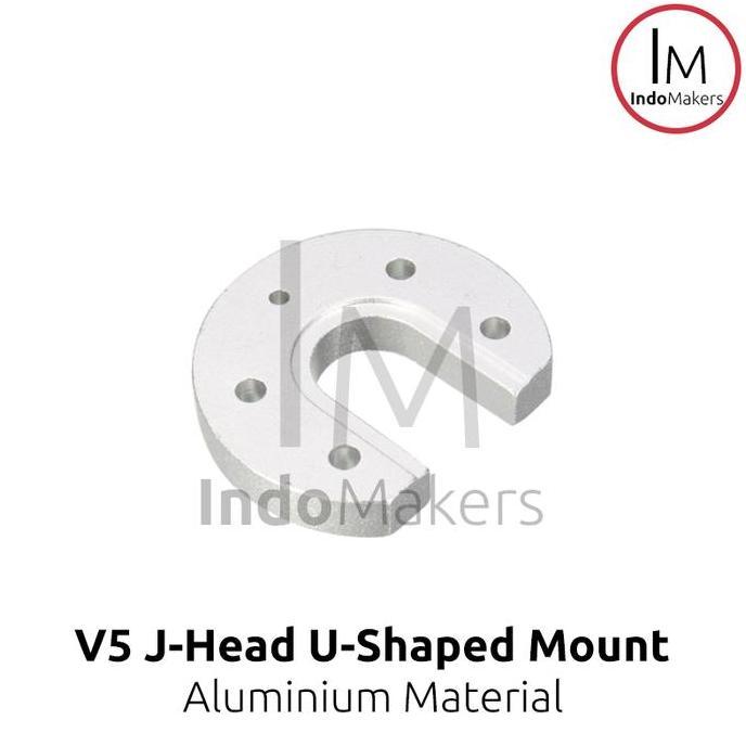 E3D V5 J- U-Shaped Mounting Bracket 3D Printer