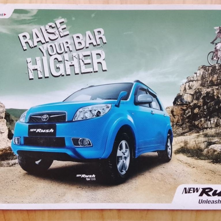 Brosur Toyota New Rush 2010 Original 4 Halaman