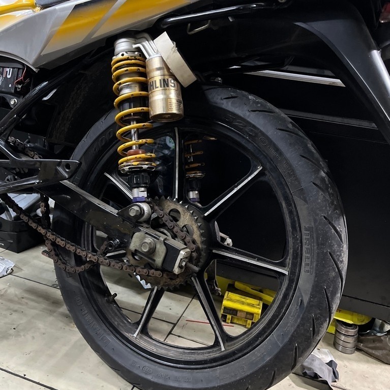 velg scorpion ring 17 sett ban pirelli
