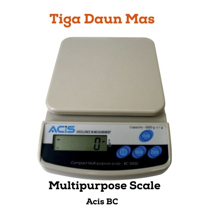 Timbangan Digital Acis BC Gram Timbangan Acis BC5 5 Kg