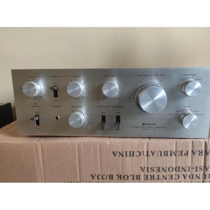 Amolifier Sanyo custum+Radio,edio