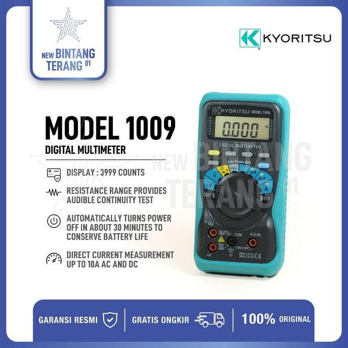 Digital Multimeter Kyoritsu 1009