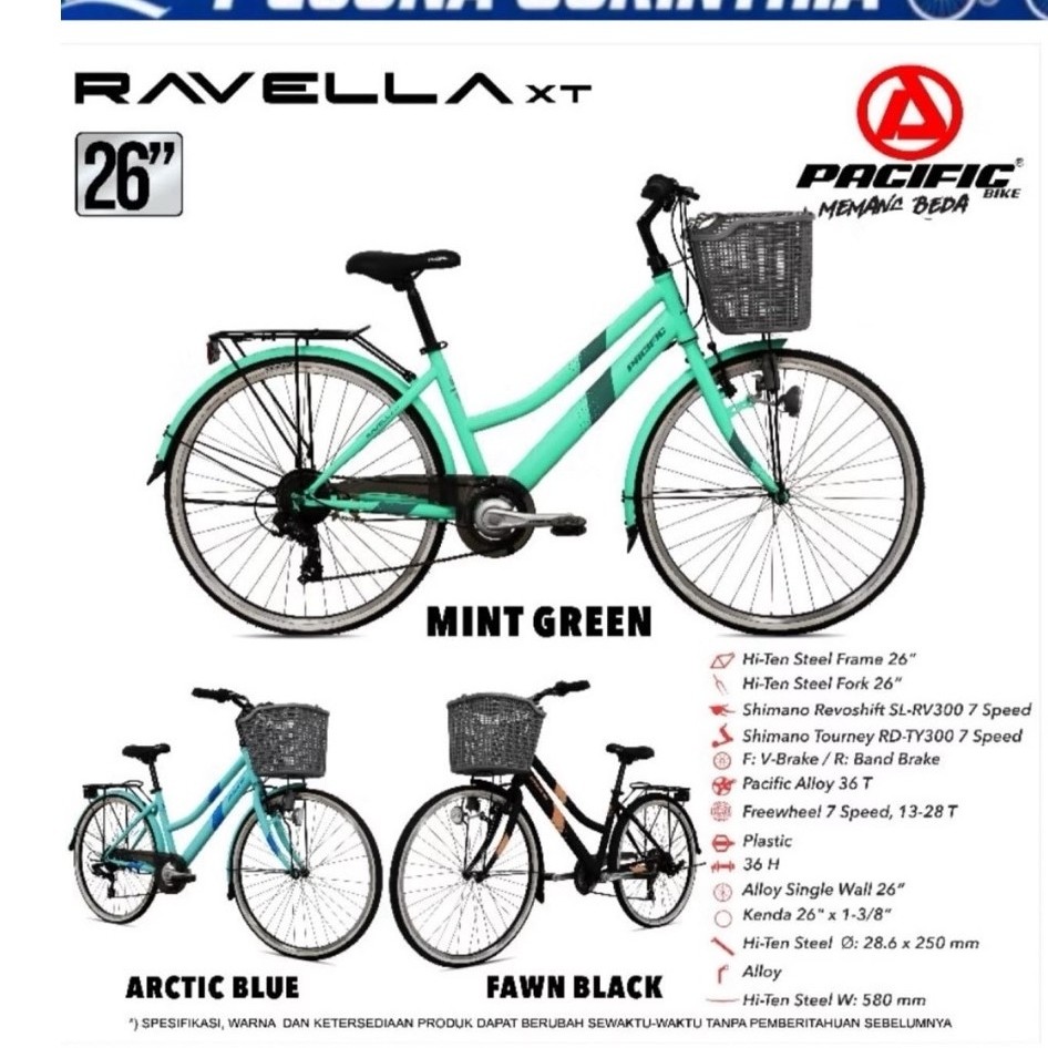 BICYCLE CTB 26” RAVELA XT