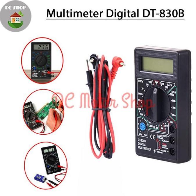 Multimeter DT380B / Avo Meter / Multitester / Avometer Digital DT-830B