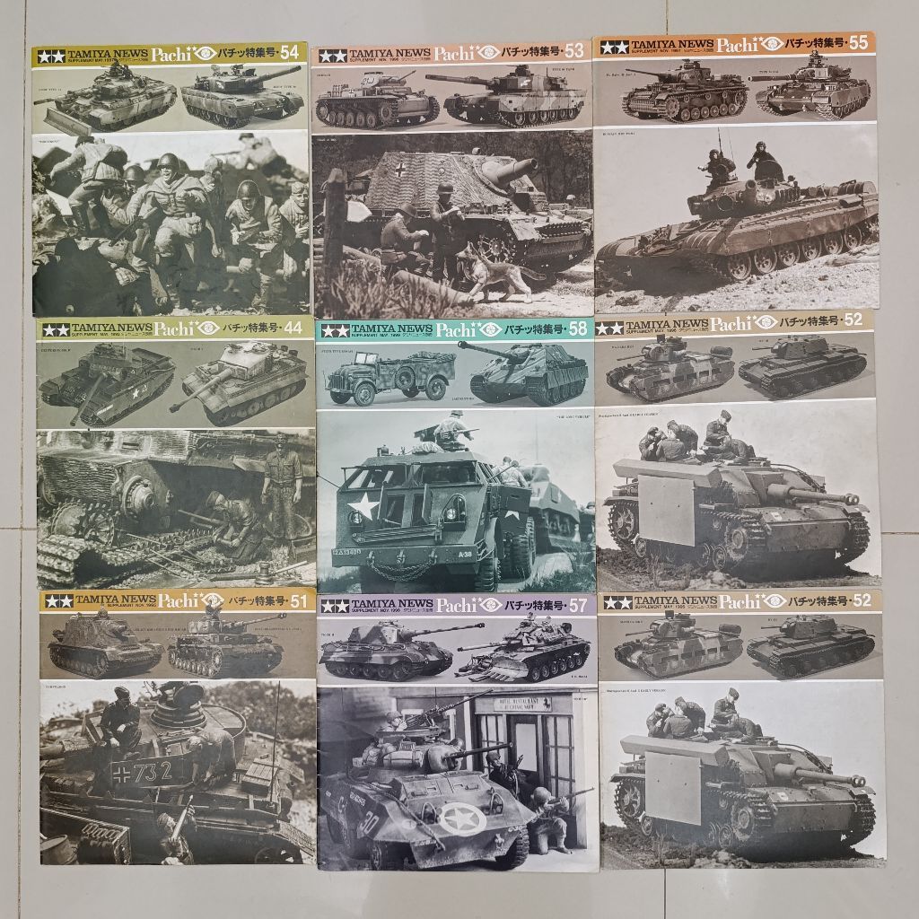 majalah tamiya original vintage (satuan)
