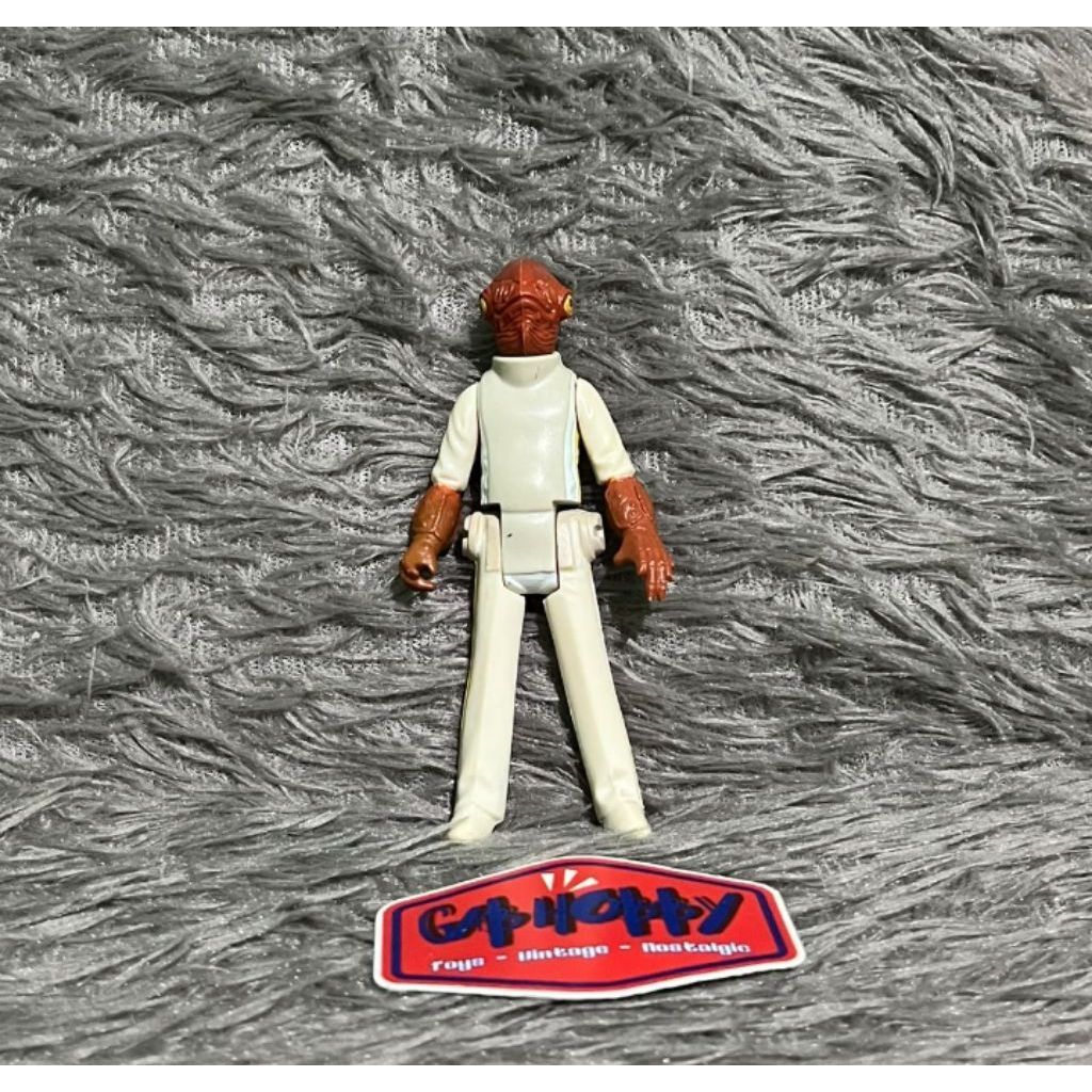 Figure Admiral Ackbar Star Wars Vintage Ori 1982 LFL Hongkong Jadul StarWars (3,75 Inc)