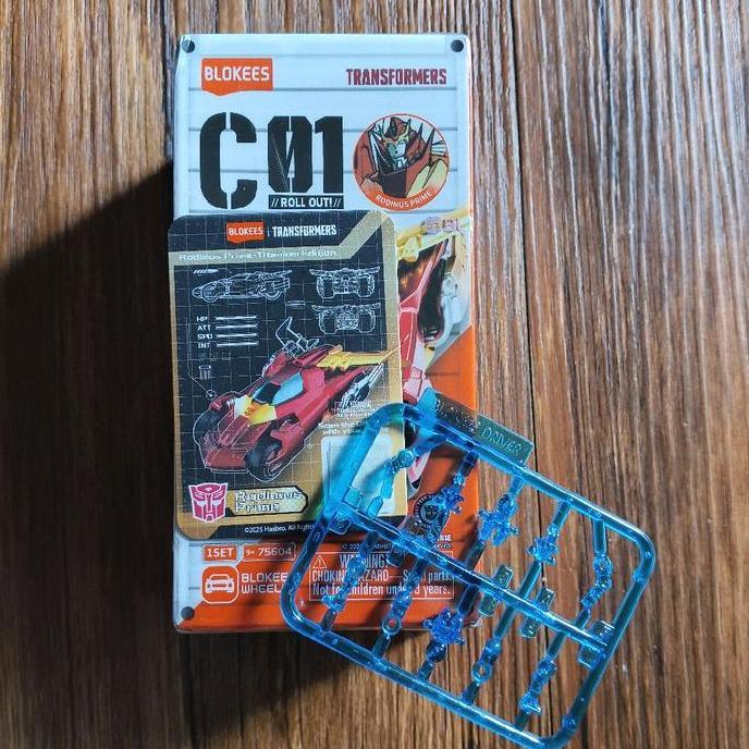 BLOKEES WHEELS RODIMUS PRIME TITANIUM EDITION _ TRANSFORMERS C01
