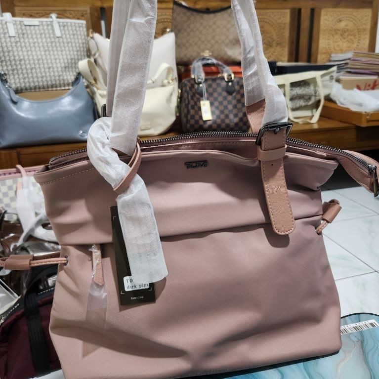 tas tote tumii pink