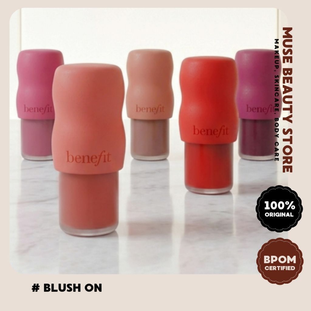 [ BENEFIT ] Play Daze Airy Liquid Blush On BlushOn