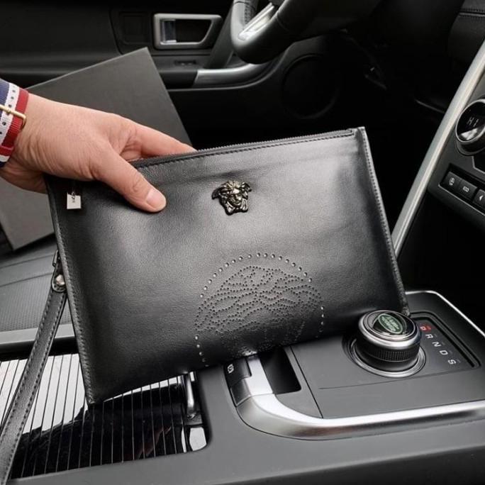 hand bag pria handbag kulit GM5252 clutch kulit dompet tas tangan tas genggam  Cowok