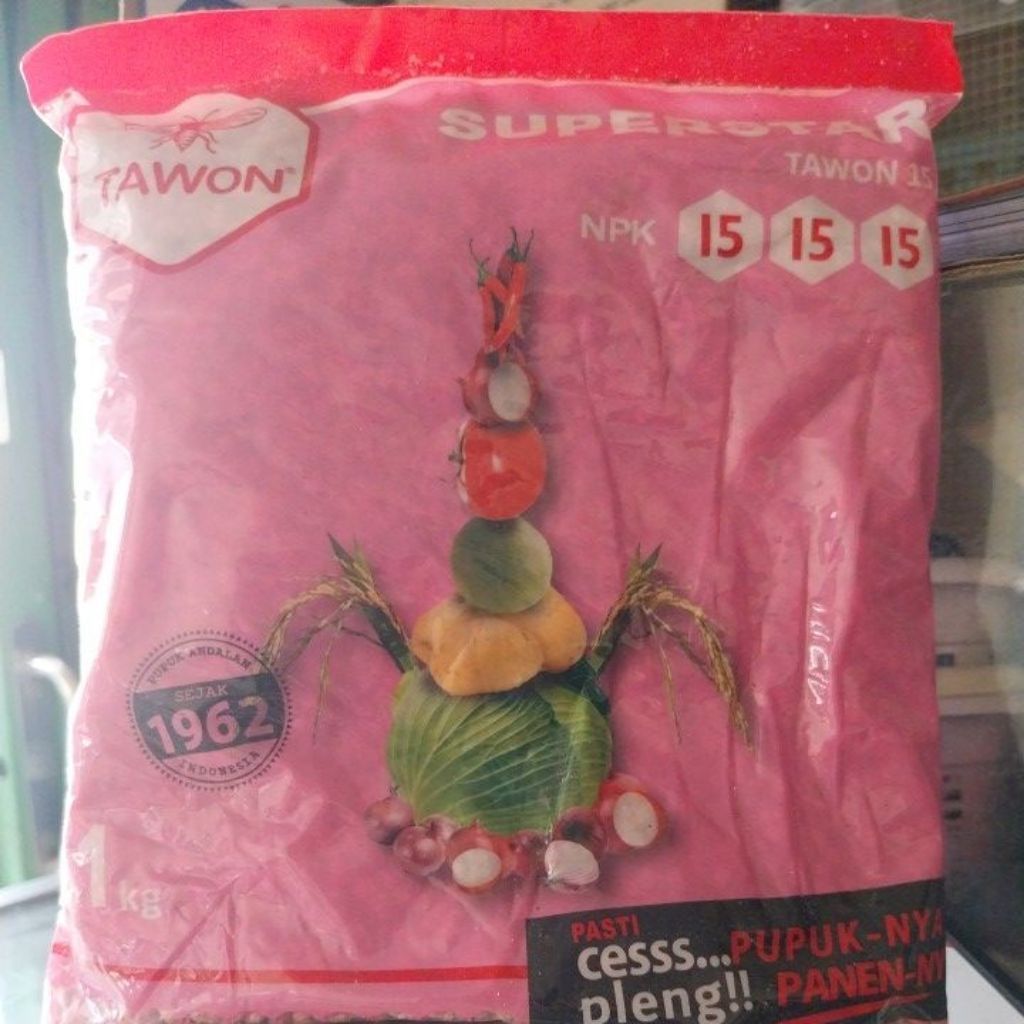 npk tawon 15-15-15 kemasan pabrik 1kg