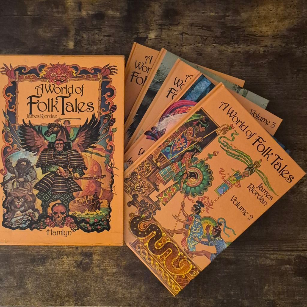A WORLD OF FOLK TALES - JAMES RIORDAN