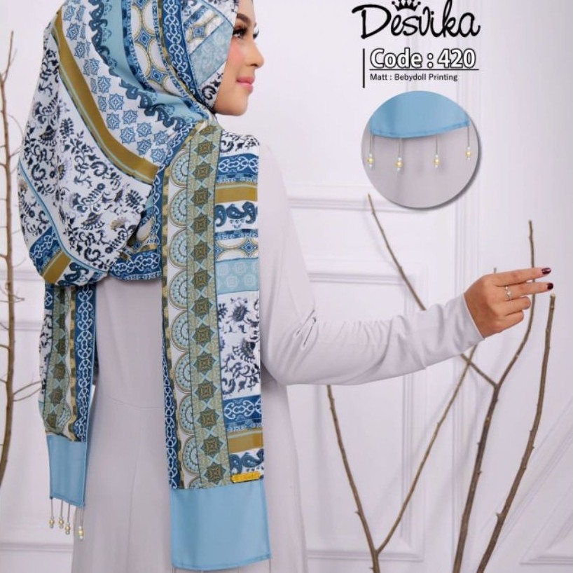 HIJAB DC DESVIKA KODE 420//HIJAB INSTAN
