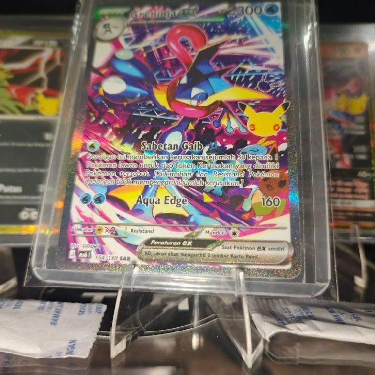 Greninja Sar pokemon celebrations 30