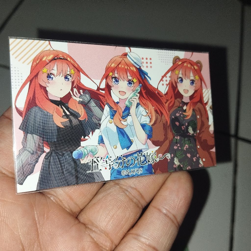poto card Itsuki nakano original
