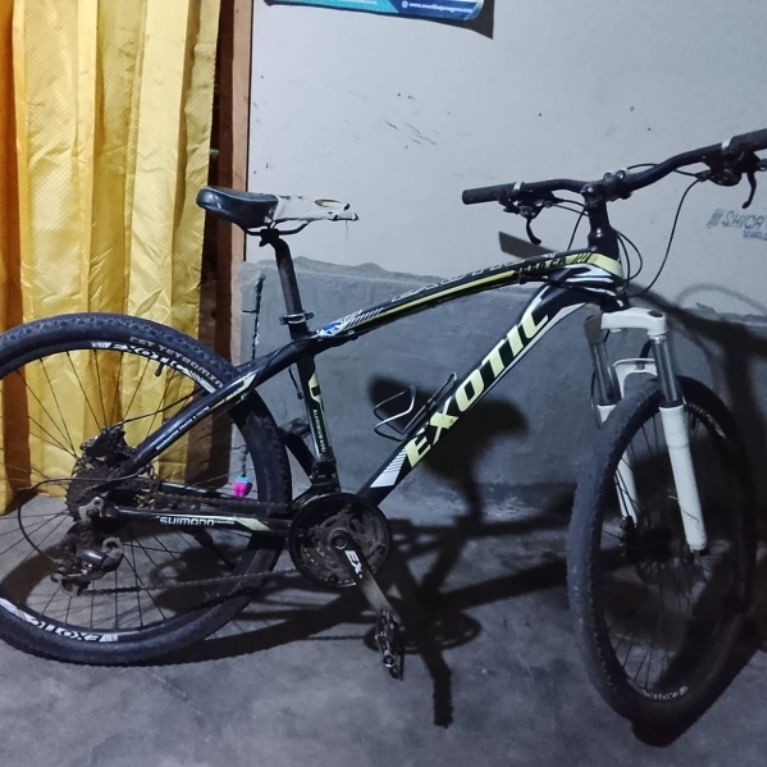 sepeda gunung exotic MTB bekas Alloy rem hidrolik