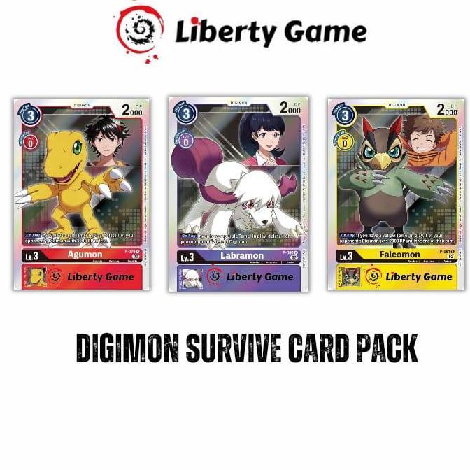 ZUPER Digimon Survive Card Pack Digimon Card Game / Kartu Digimon