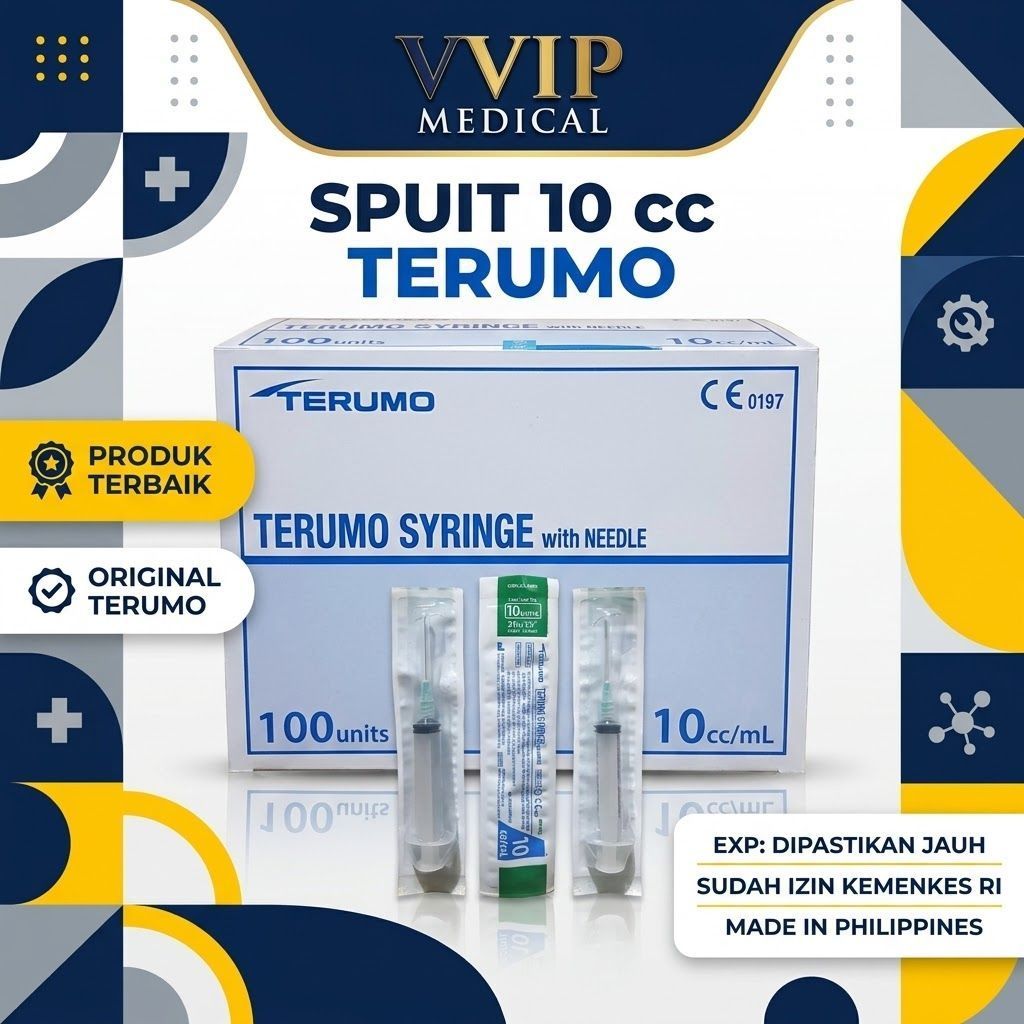 TERUMO 10 cc TERUMO 10 ml SYRINGE SPUIT