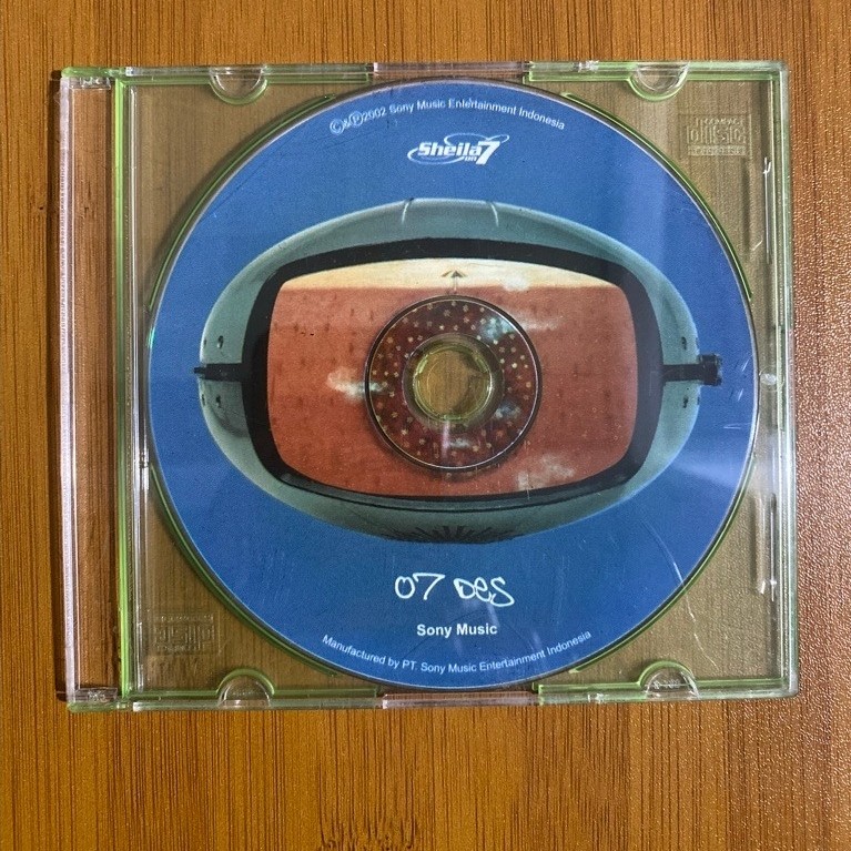 Plat CD Original Sheila on 7 - Album 07 Des (Hanya Kepingan CD)